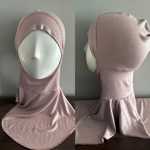 Full Cover Hair & Neck Covers -  Mauve
