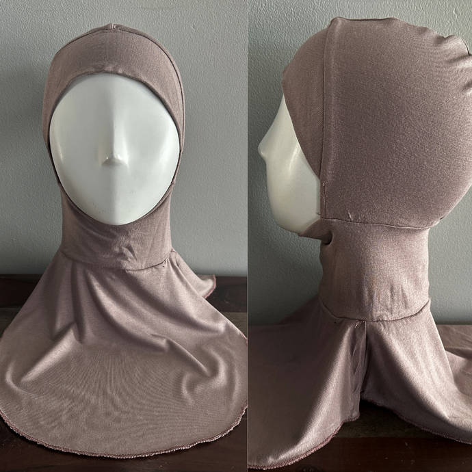 Full Coverage Hair & Neck Covers - Pale Plum