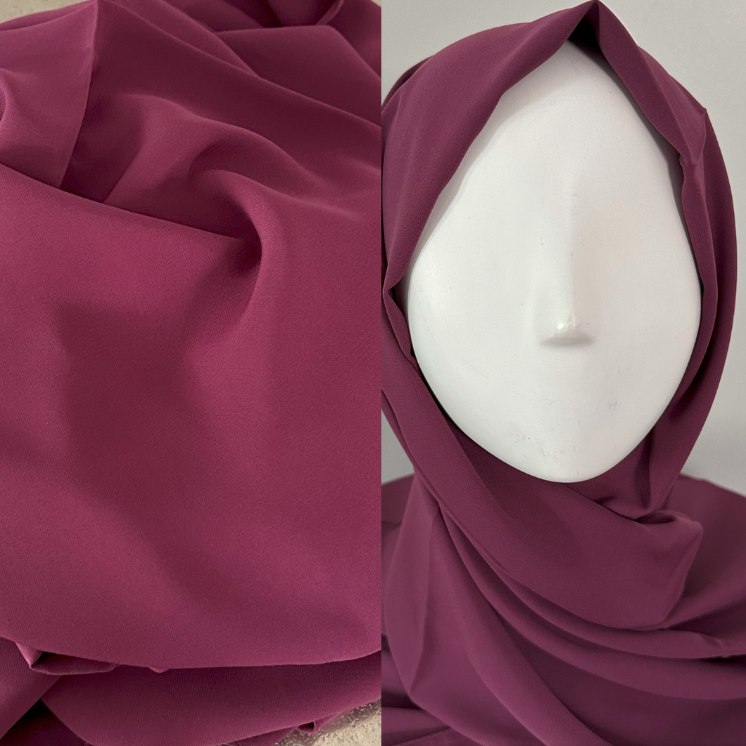 Opaque Scarves- Medina- Mulberry