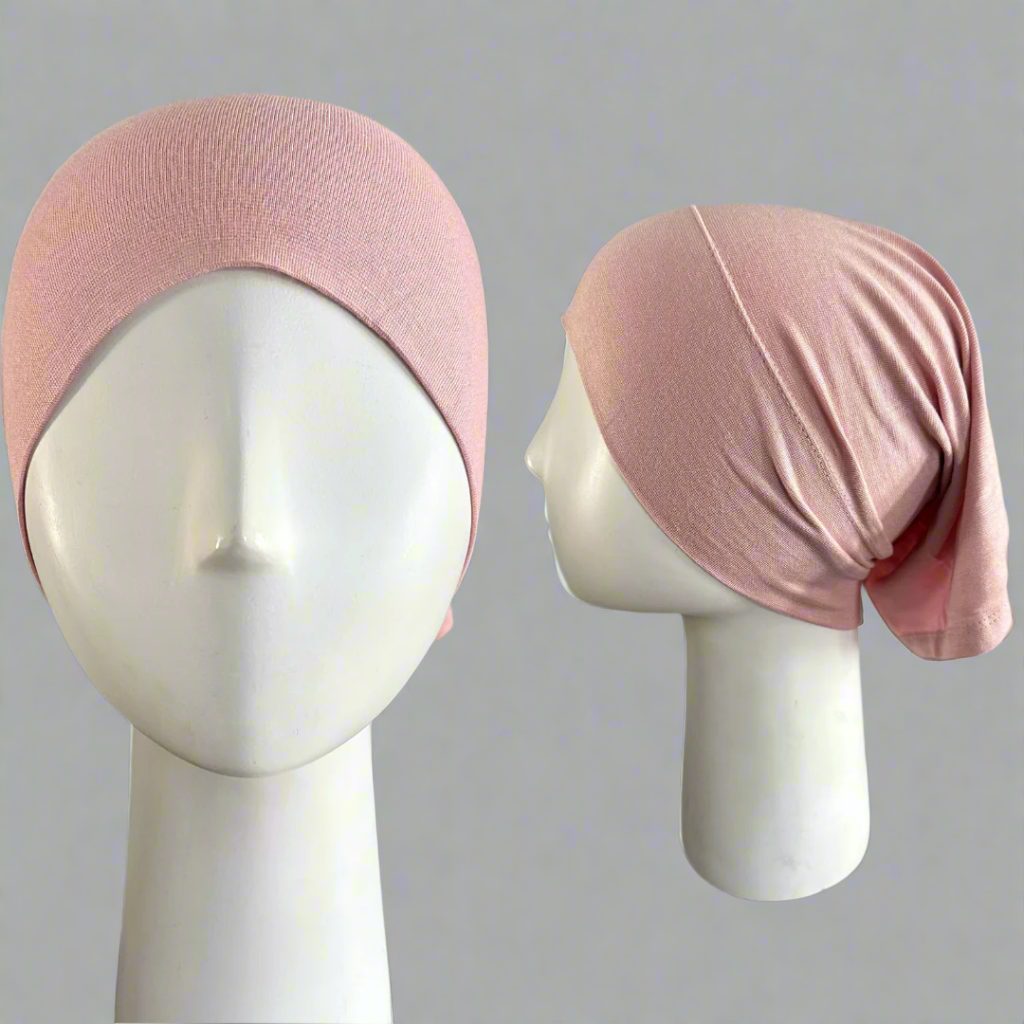 Sous-Casquettes - Style Tube - Rose Pâle