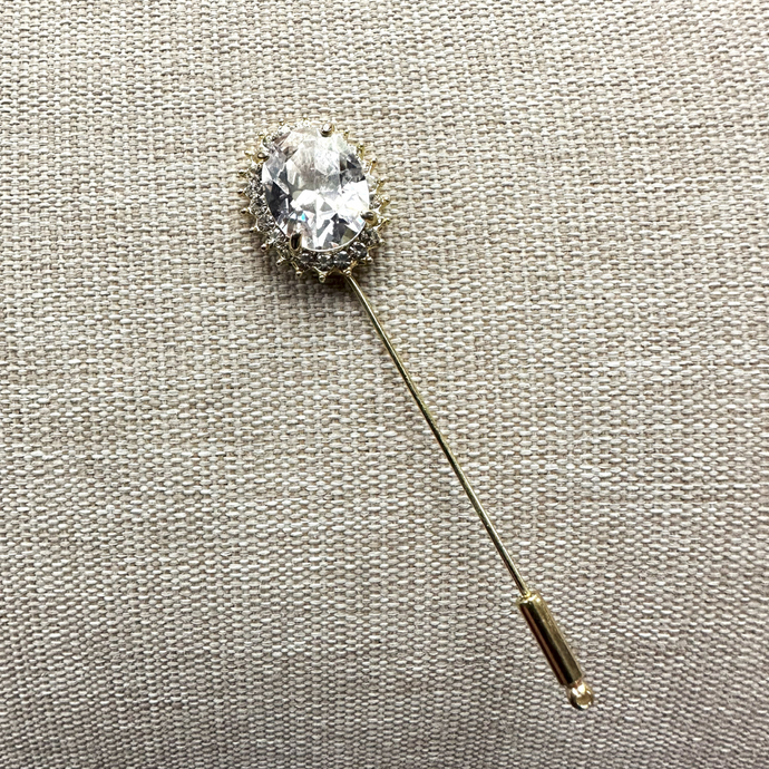 Gold Plated Brooch Pin