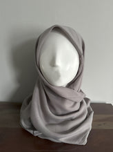 Load image into Gallery viewer, Large Square Scarves- Grey