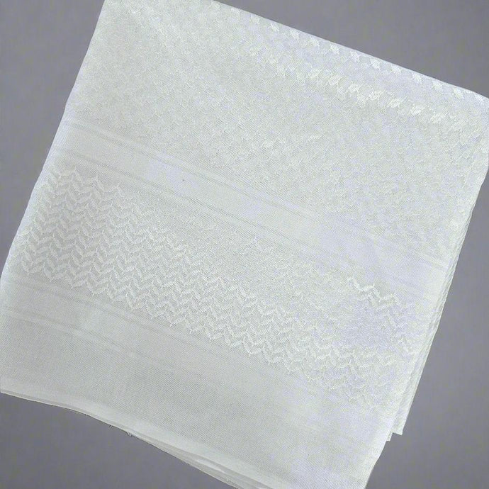 Shemagh Scarves- All White
