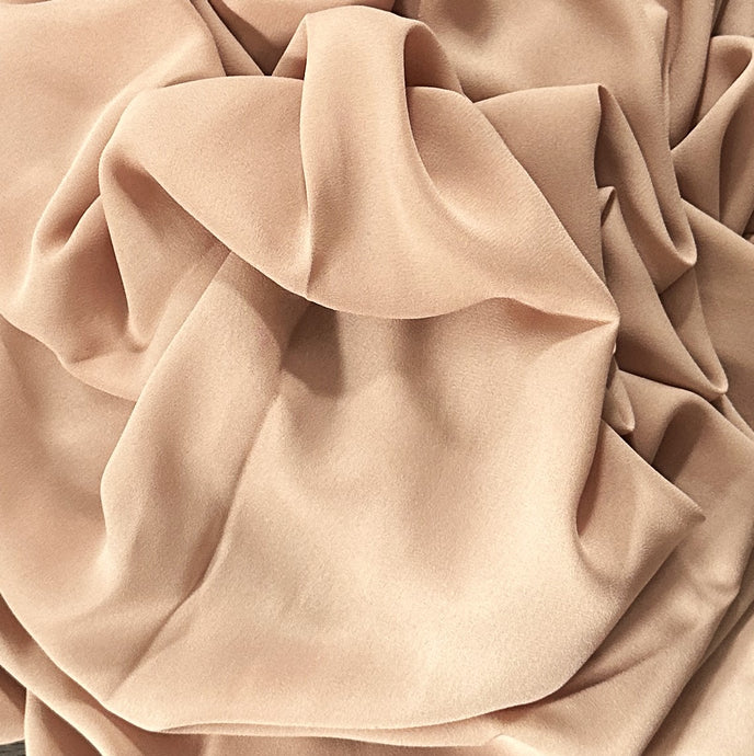 Chiffon/Crepe Scarves - Melinda- Desert Sand