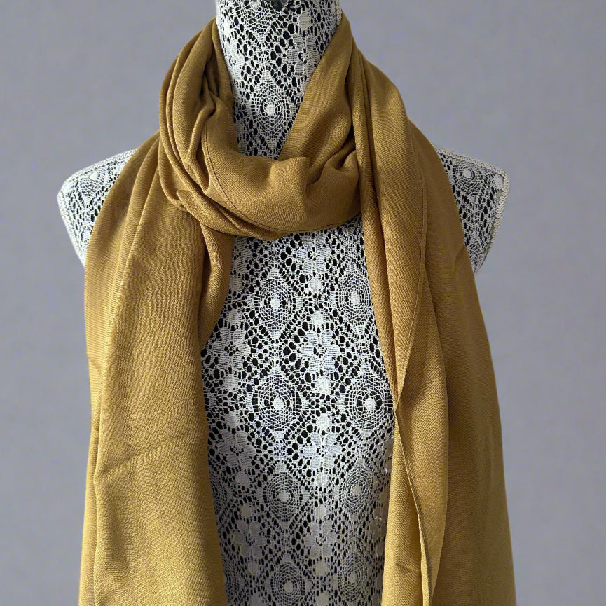 Modal Scarves- Mustard