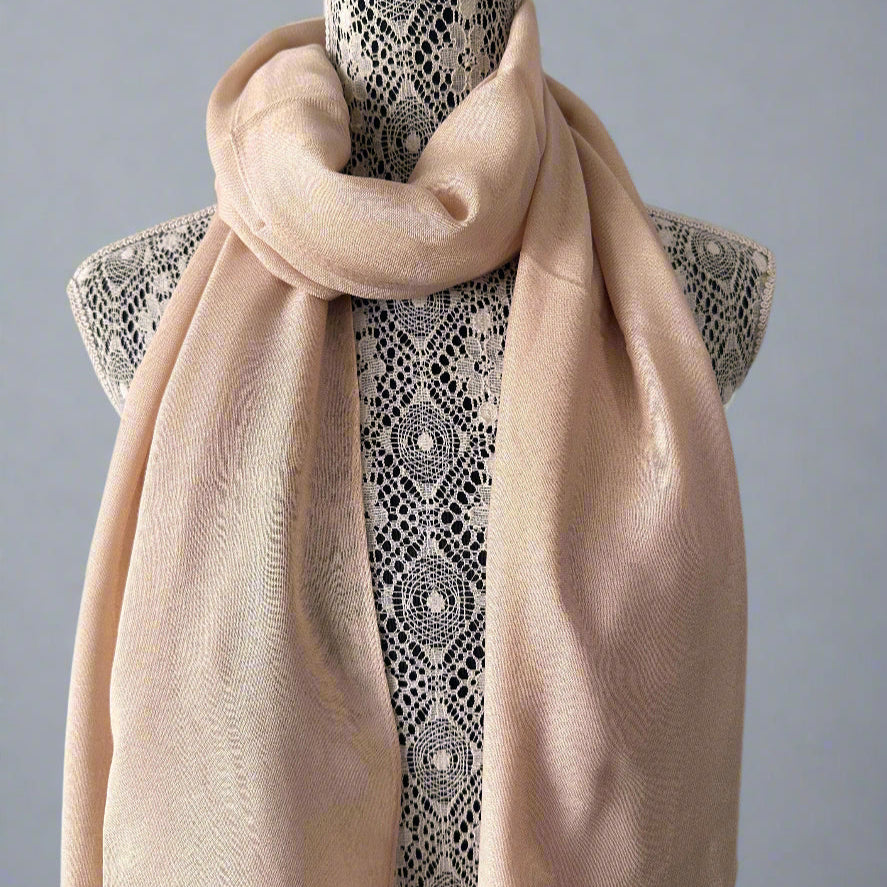 Modal Scarves-Pale Apricot