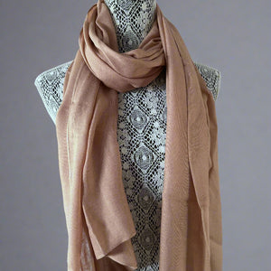 Modal Scarves- Toffee