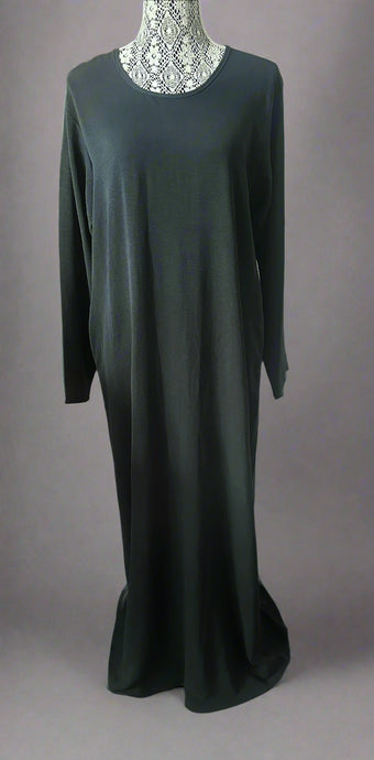 Casual Abaya - Dark Green