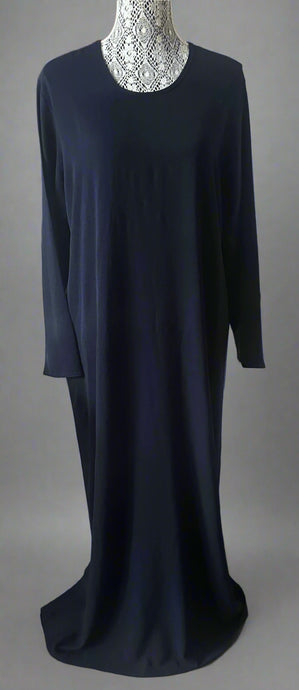 Casual Abayas- Dark Navy