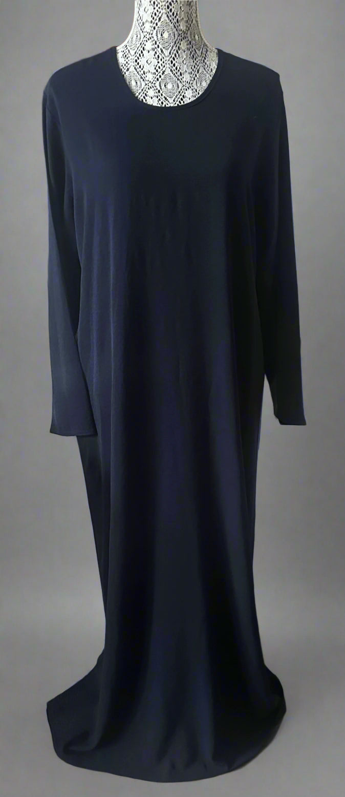 Casual Abayas- Dark Navy