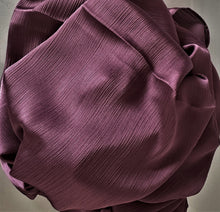 Load image into Gallery viewer, Crinkle Scarves- Silk- Purple