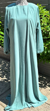 Load image into Gallery viewer, Abayas 4 Piece Set- Baseet- Ocean