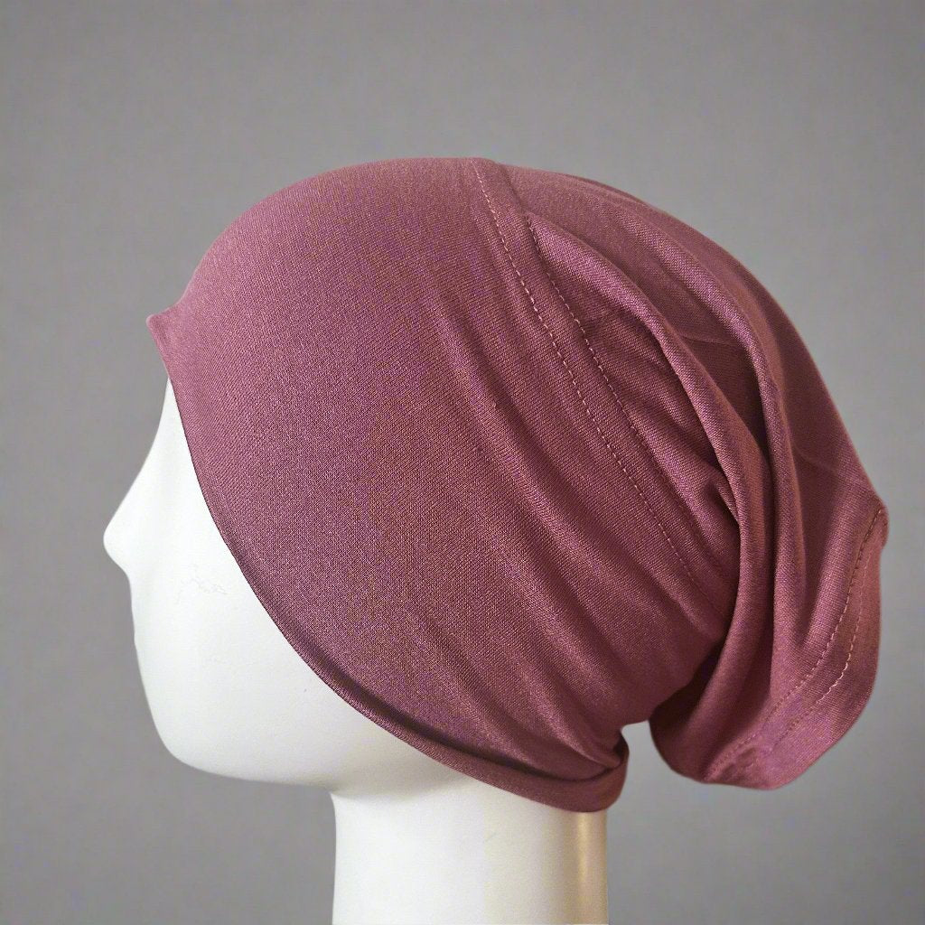 Under Caps- Tube Style- Dusky Pink