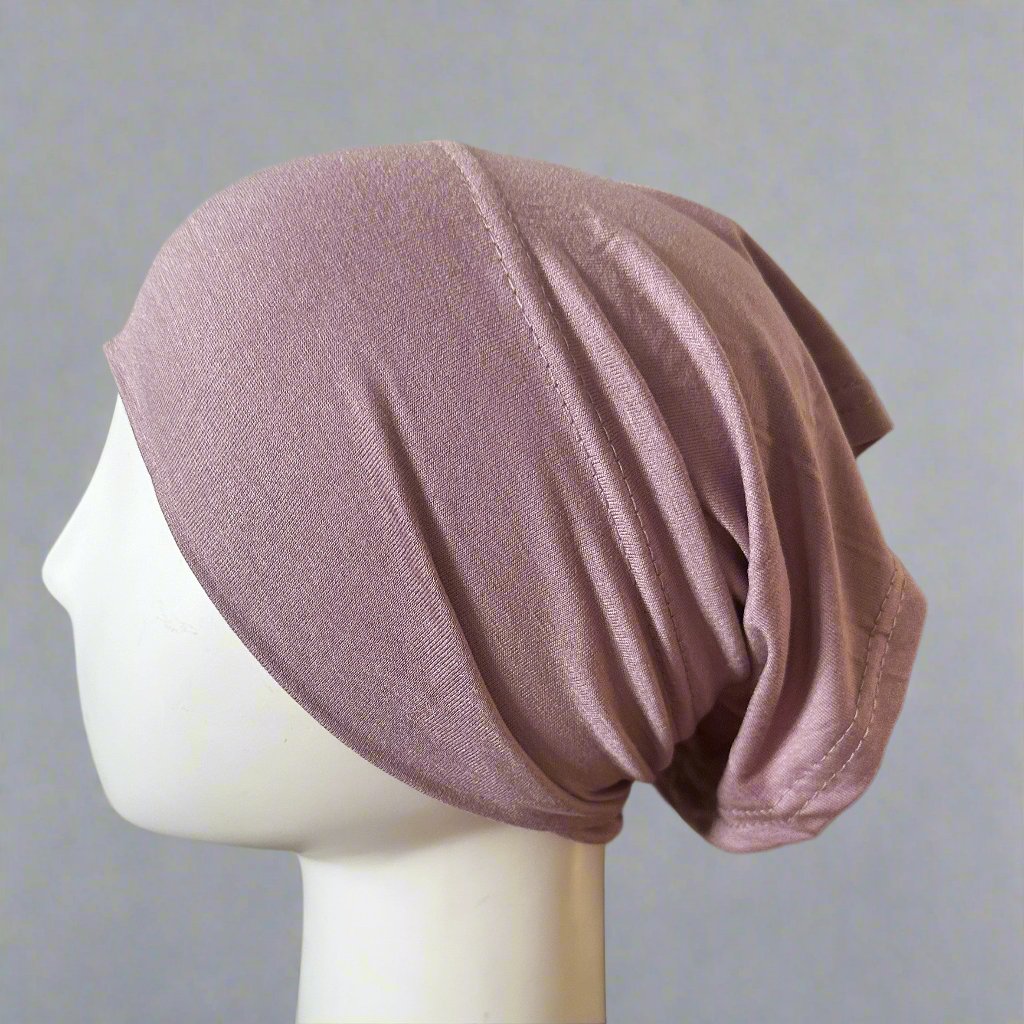 Under Caps- Tube Style - Pale Mauve