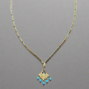 Gold Plated Chain with Pendant
