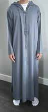 Load image into Gallery viewer, Luxurious Hooded Moroccan Jellabas - Essaouira- Blue