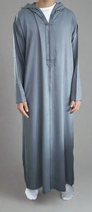 Luxurious Hooded Moroccan Jellabas - Essaouira- Blue