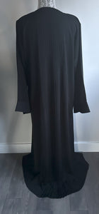 Abayas plissées Premium - Noir