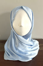 Load image into Gallery viewer, Crinkle Scarves - Silk -Sky Blue