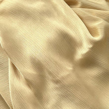 Charger l&#39;image dans la galerie, Foulards froissés- Soie- Jaune beurre