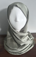 Load image into Gallery viewer, Crinkle Scarves- Silk- Sage Green