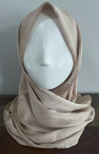 Load image into Gallery viewer, Crinkle Scarves- Silk- Dull Gold