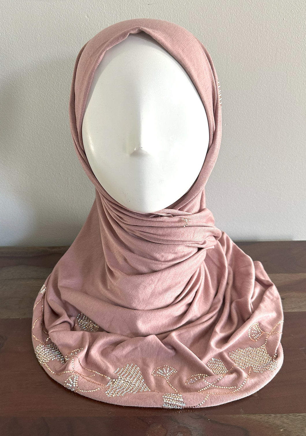 Maxi Scarves= Jersey- Dusty Pink
