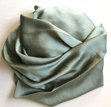 Load image into Gallery viewer, Crinkle Scarves- Silk- Thyme