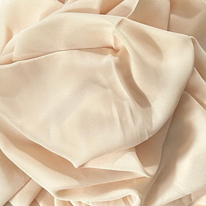 Chiffon/Crepe Scarves - Melinda- Custard