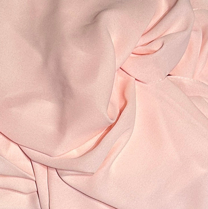 Chiffon/Crepe Scarves- Melinda- Pink