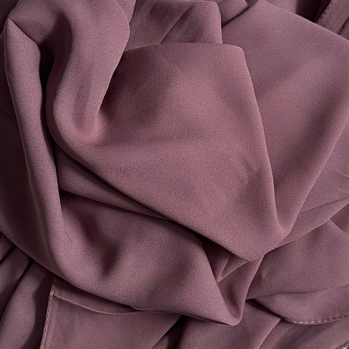 Chiffon/Crepe Scarves - Melinda- Mauve