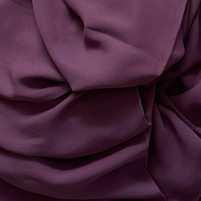 Chiffon/Crepe Scarves- Melinda- Plum