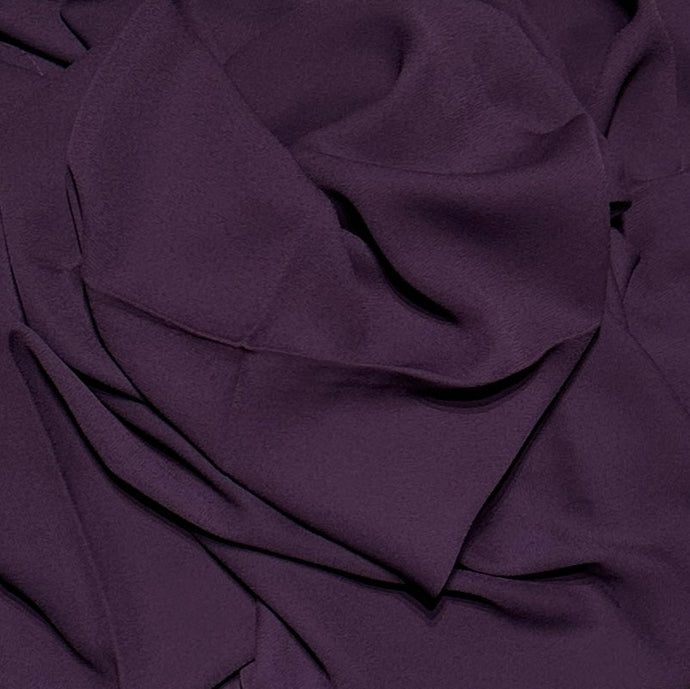 Chiffon/Crepe Scarves- Melinda- Purple