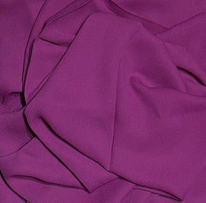 Chiffon/Crepe Scarves- Melinda-Orchid