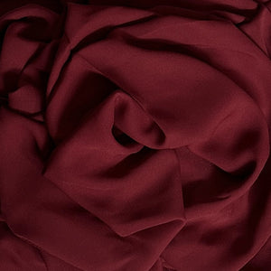 Chiffon/Crepe Scarves - Melinda- Maroon
