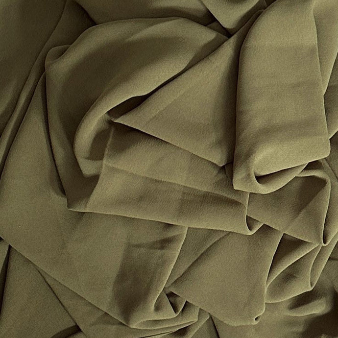 Chiffon/Crepe Scarves- Melinda- Olive