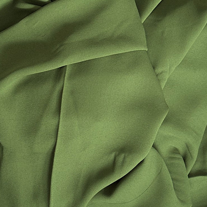 Chiffon/Crepe Scarves- Melinda- Leaf Green