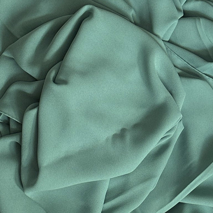 Chiffon/Crepe Scarves- Melinda- Seafoam