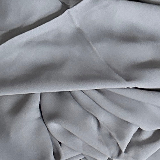 Chiffon/Crepe Scarves- Melinda- Dove Grey