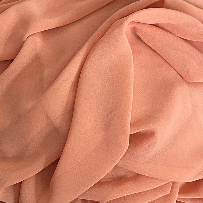 Chiffon Scarves- Plain- Peach