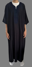 Load image into Gallery viewer, Moroccan Thobes- Casablanca - Midnight Blue