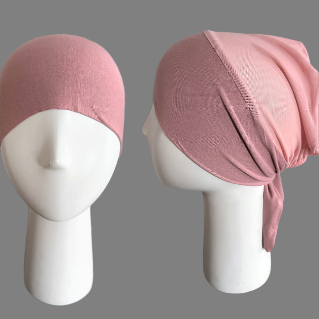 Net Back Under Caps- Pink