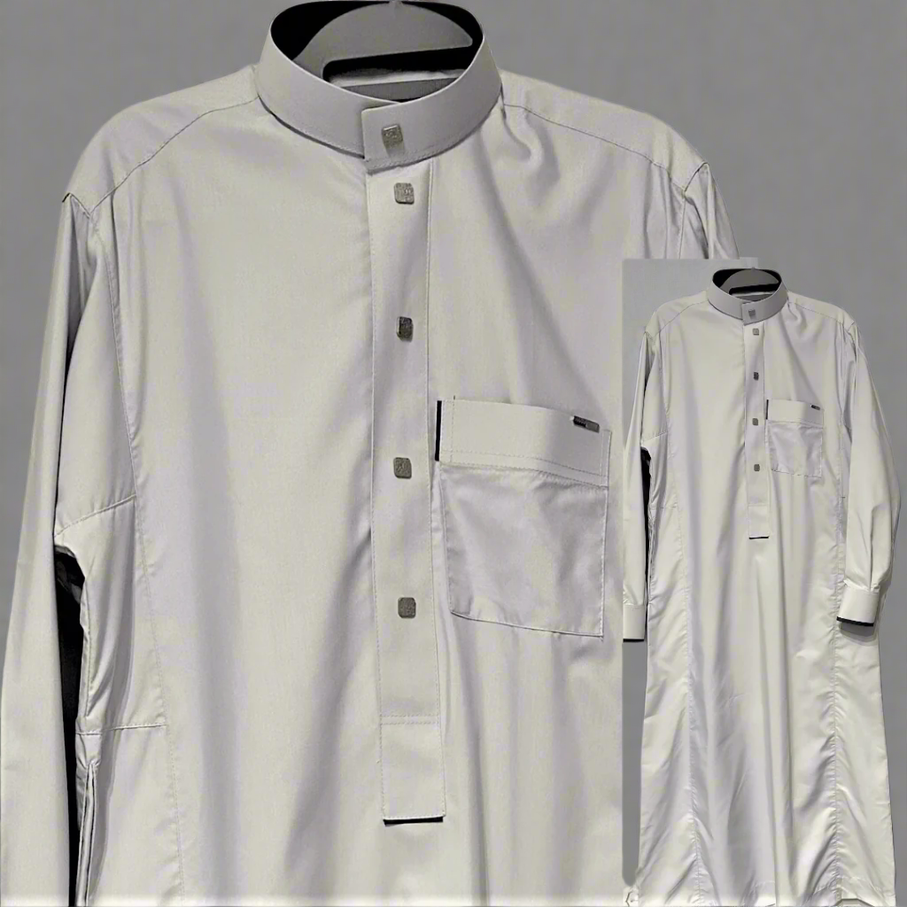 Male Thobes- Firas- Grey