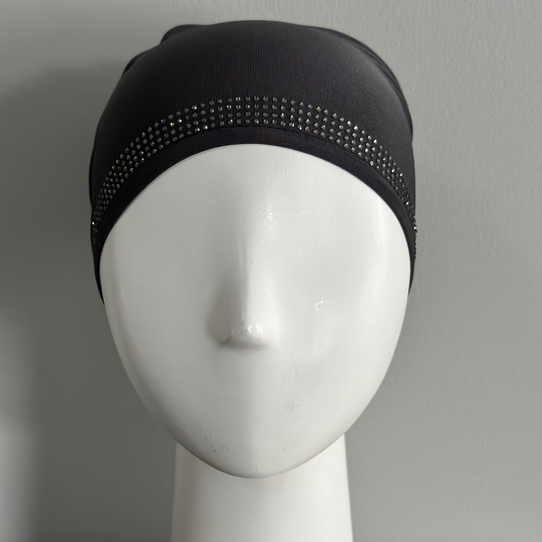 Scarf Under Caps - Polyester - Dark Grey