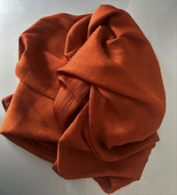 Charger l&#39;image dans la galerie, Crinkle Scarves - Silk- Rust