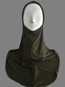 One Piece Scarves - Dark Olive