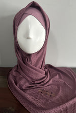 Load image into Gallery viewer, Double Stretch Polyester Scarves- Mauve