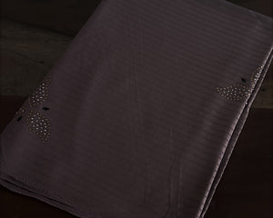 Double Stretch Polyester Scarves - Violet
