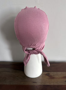 Cross Front Tie Back Under Caps- Orchid Pink