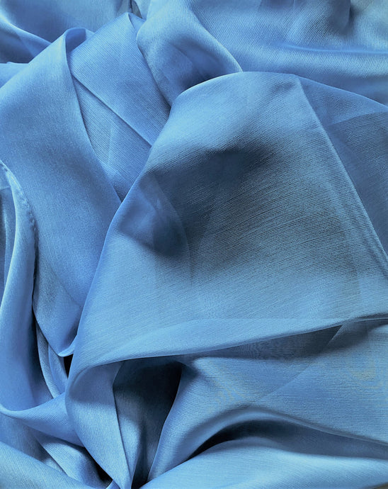 Foulards en Polyester - Délicat - Bleu Bébé